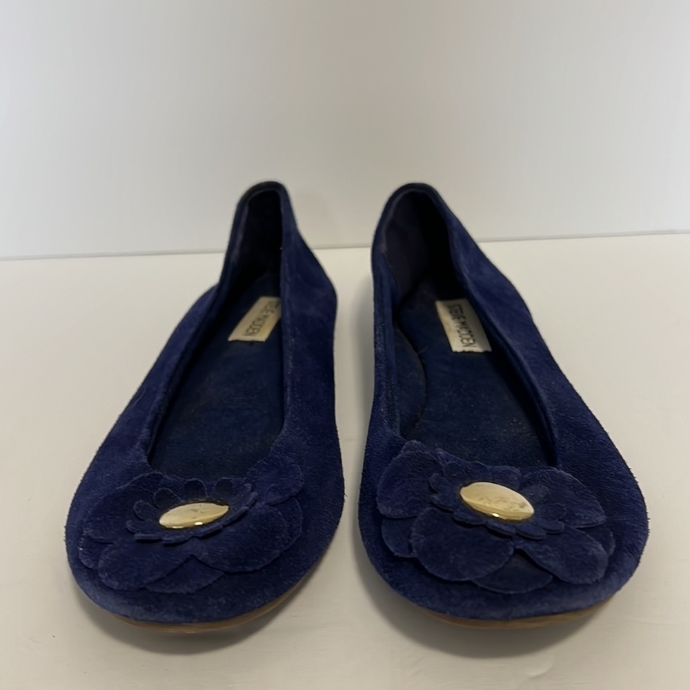 Steve Madden Bummble Blue flats with floral accent Women’s size 8 - Picture 4 of 9